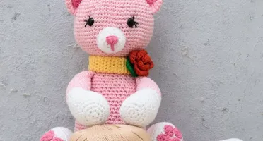 Gatinha Miau em Amigurumi