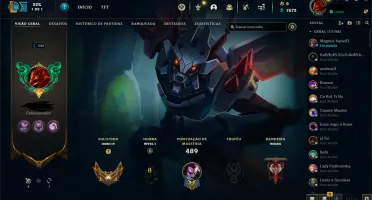 Conta lol mt skin
