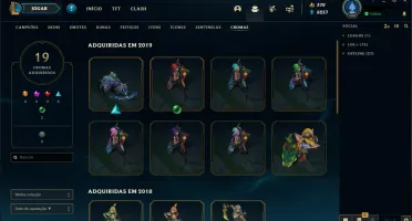 Conta league of legends