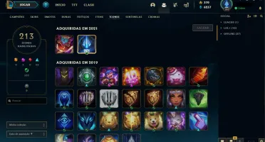 Conta league of legends