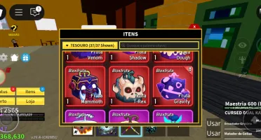 Fruta gravity e barreira rework no precinho