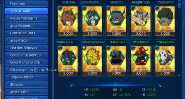 Conta Aoa Ladmo/Omega conta mid/end game ladmo server omega