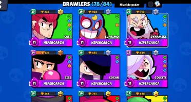 Conta brawl stars quase Full com kanji nível 11 já e passe