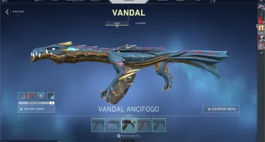 CONTA VALORANT PLATINA COM SKINS