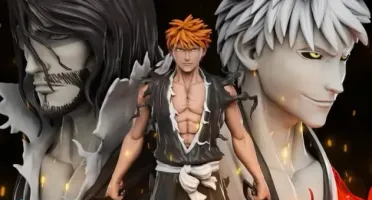bleach ichigo kurosaki, Zangetsu, White 3D STL