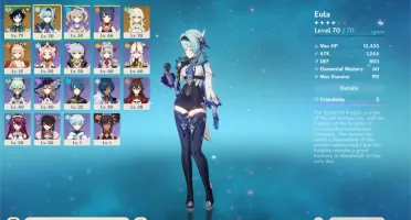 [NA] Barata Ar 45| Eula Venti Yoimiya + Mais