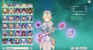 Conta Genshin Impact | Mizuki + Vesna + Varesa | Entrega Aut