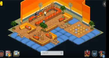 Conta Habbo 2006 com raros e muitos emblemas e moedas