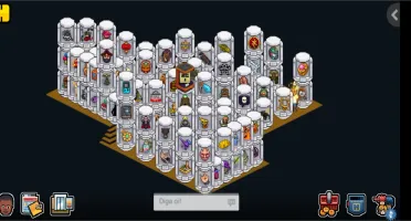 Conta Habbo 2006 com raros e muitos emblemas e moedas