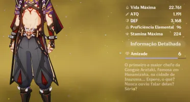 Conta Genshin AR50+ com varios 5*