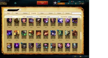 Conta League of Legends Prata 86 champions 16 skins