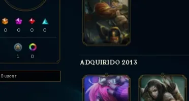 Conta 20 campeões 3 skins unranked