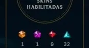 Conta Platina 1 , 118 skins ,falta 27 champs,10 pag de runas