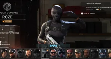 CONTA WARZONE/CW ROZE VARIAS SKINS
