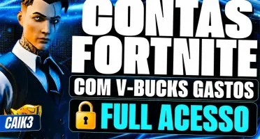 Contas Fortnite | Várias Skins | V-bucks Gastos |Skins Raras