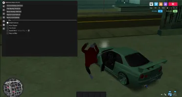 Mod Menu MTA, puxando armas, aimbot, etc...