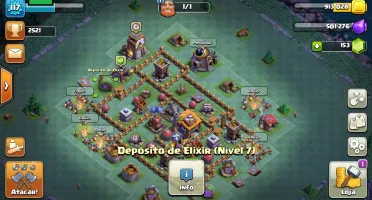 Clash of Clans Cv9 bom e barato