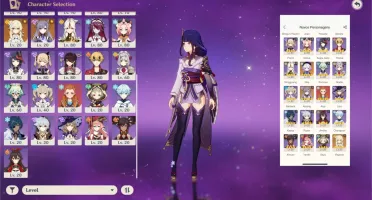 Conta Genshin AR 57 - 34x 5* Estrelas - A melhor
