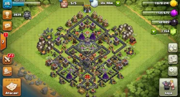 Clash of clans cv 9
