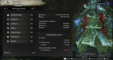 Nioh 3 (PS5) - Espiritos, Núcleos, Habilidades, Itens, ETC!!