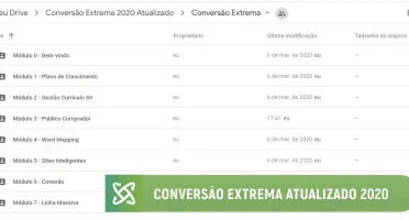 Conversão Extrema - Atualizado 2020