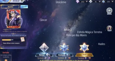 SAINT SEIYA AWAKENING -INICIANTES COM GEMAS AVANÇADAS