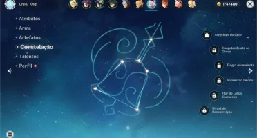 AR 55 - Xiao, Venti, Mona, Qiqi, Jean e Tartaglia