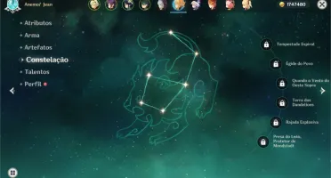 AR 55 - Xiao, Venti, Mona, Qiqi, Jean e Tartaglia