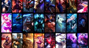 Conta LOL Gold V 50 skins boas 72 campeões