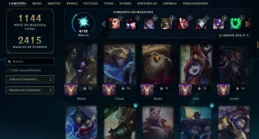 Conta season 2, Mestre, Pax Twisted Fate, GM Season passada