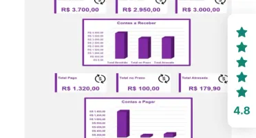 Planilha de Controle Financeiro e Cadastro de Clientes