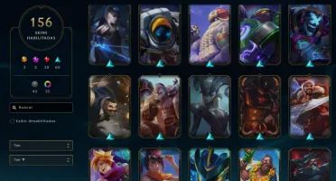 CONTA COM 3 SKINS ULTIMATES + PRESTÍGIO LUX E AATROX!