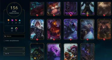 CONTA COM 3 SKINS ULTIMATES + PRESTÍGIO LUX E AATROX!