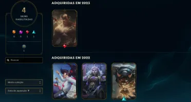 Conta Lol Diamante 4 [E-Mail Não Confirmado] Pronta Entrega