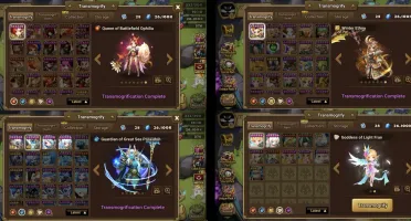 Summoners War Global com 3 LDS Gisele Pater DeburokuDark Ric
