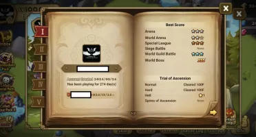 Summoners War Global com 3 LDS Gisele Pater DeburokuDark Ric