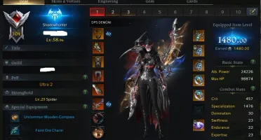 CONTA LOST ARK 1480 SHADOWHUNTER