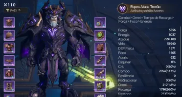 Bárbaro Dps 9K Tarisland Server Latam 2