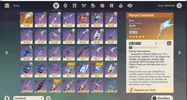 KAZUHA + ITTO + HARPA CELESTIAL AR50 (JEAN+MONA)