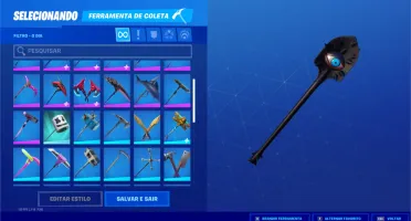 Fortnite Season 1 Cavaleiro Negro - Tubarao Mako - Ikonik