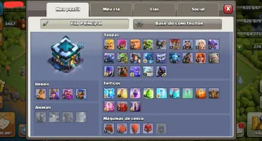 Clash of clans CV12 baratinho