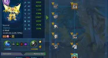 Conta 3 Rank U LA Alphamon
