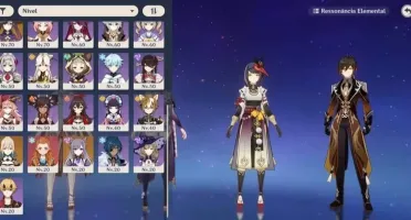 CONTA GENSHIN RAIDEN C2, GANYU, YOIMIYA, HU TAO, ZHONGLI ETC