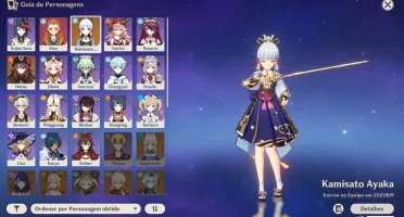 [AR31] Conta com Ayaka + Cortadora da Neblina+ Hu tao