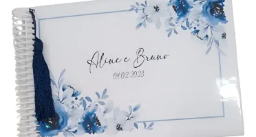 Caderno de Mensagens Personalizado 18 x 27 cm