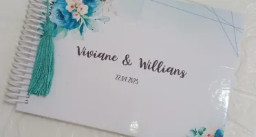 Caderno de Mensagens Personalizado 18 x 27 cm