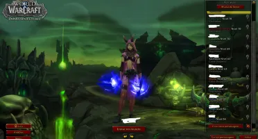 Conta wow dragonflight todas as classes e 2300 io (desapego)