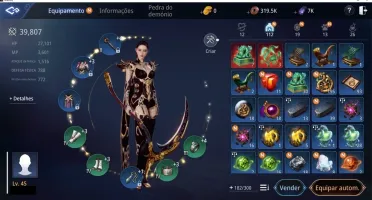 CONTA LEVEL 45 COM TORRE DA CONQUISTA 6 SA64