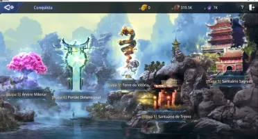 CONTA LEVEL 45 COM TORRE DA CONQUISTA 6 SA64