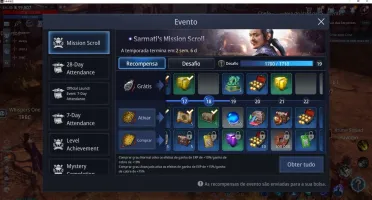 CONTA LEVEL 45 COM TORRE DA CONQUISTA 6 SA64